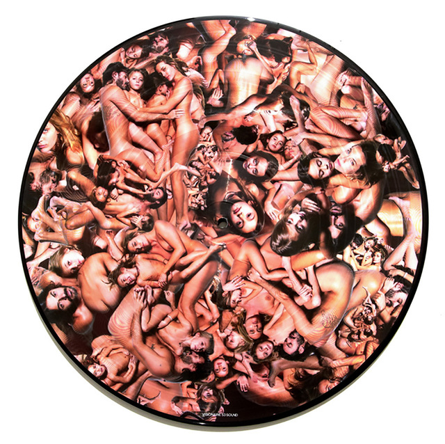 Mario Sorrenti, ‘Mario Sorrenti Vinyl Record Art (Mario Sorrenti fashion photographer)’, 2007, Design/Decorative Art, Offset printed photograph on vinyl record, Lot 180
