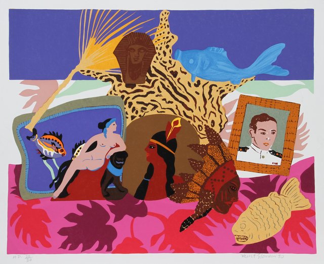Hunt Slonem, ‘My Parents’, 1980, Print, Serigraph, RoGallery