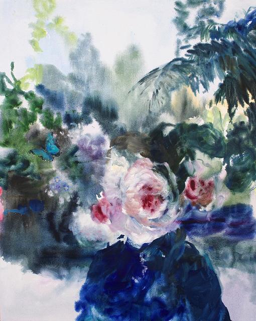 Darlene Cole, ‘Entwine (she wore blue velvet)’, 2019, Painting, Oil on Canvas, Bau-Xi Gallery