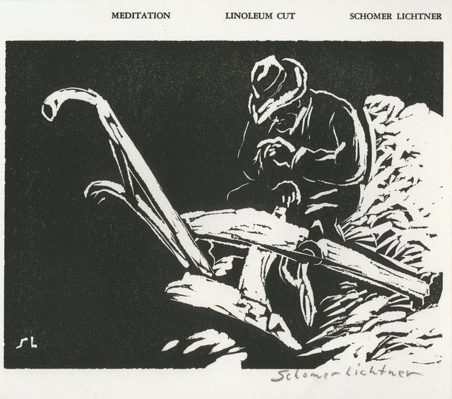 Schomer Lichtner, ‘Meditation’, 1937, David Barnett Gallery