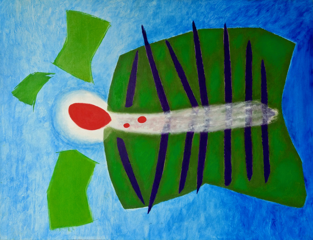 Ray Berman, ‘Red Escaping Green’, 2014, Yebo Art Gallery