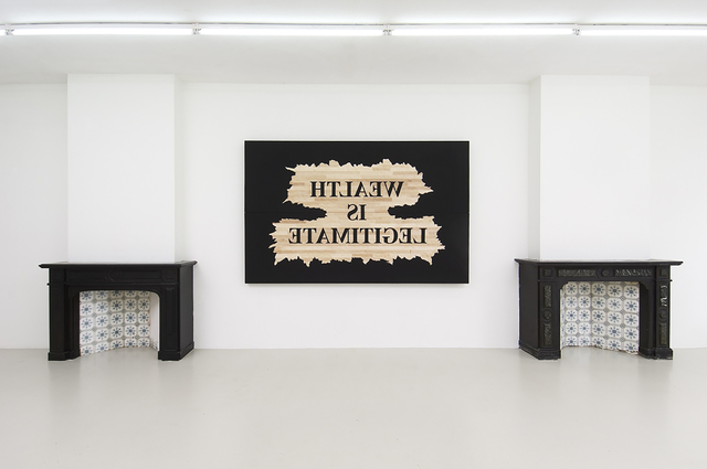 Nasan Tur, ‘Wealth is legitimate’, 2014, West Den Haag