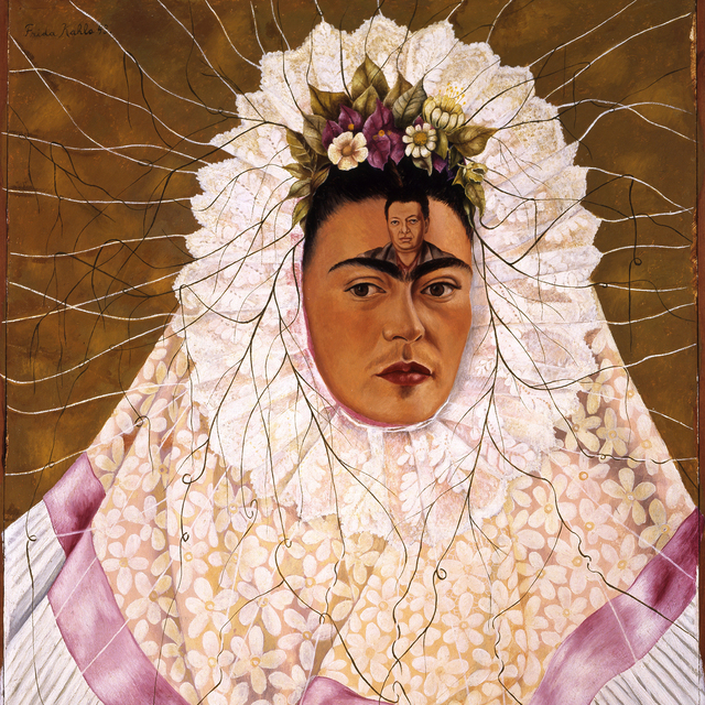 Frida Kahlo, ‘Diego on my mind (Self-portrait as Tehuana)’, 1943, Art Gallery of New South Wales