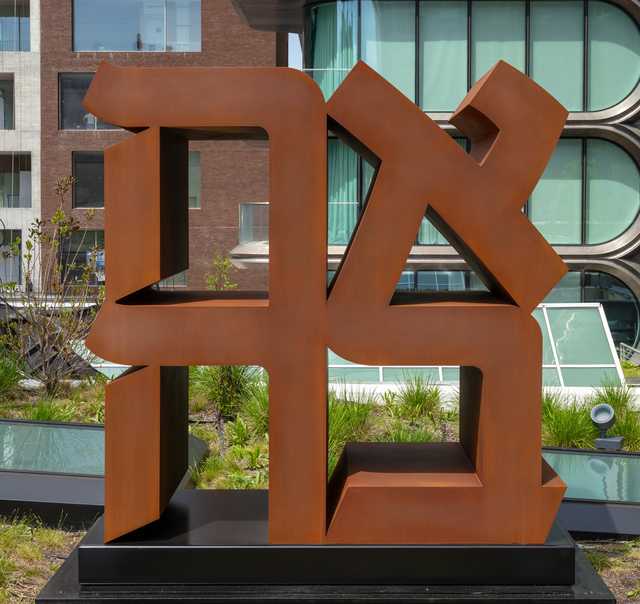 Robert Indiana, ‘AHAVA’, 1977-2019, Kasmin