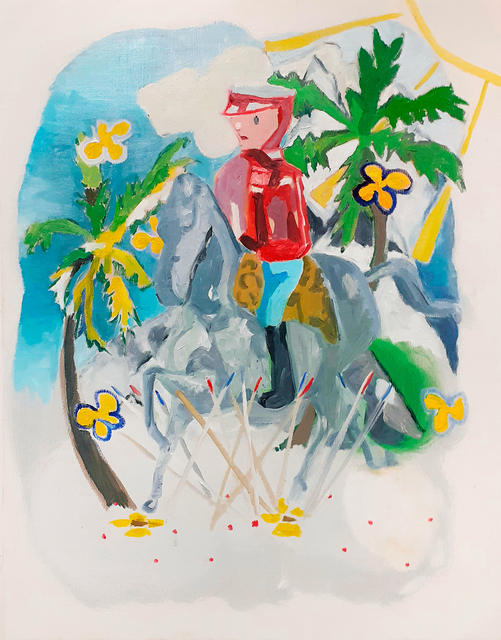 Antoine Goossens, ‘Untitled’, 2019, Painting, Oil on canvas, Galerie Zwart Huis