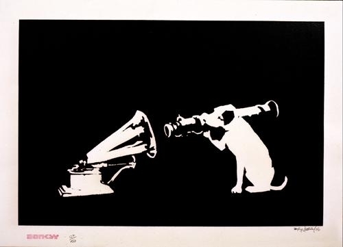 Banksy, ‘HMV (Signed Printer's Proof)’, 2003, Prescription Art