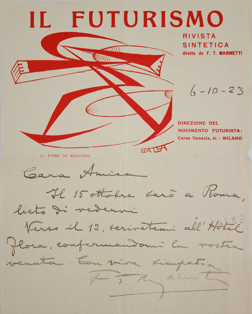 Giacomo Balla, ‘Il Futurismo (3)’, 1915-1923, Studio Mariani Gallery