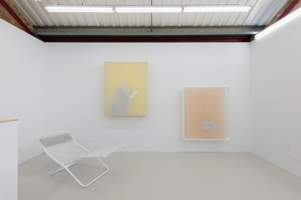 Installation view, Ittah Yoda 'I think mango you say salmon' at Annka Kultys Gallery, London 2016. Photo: Annka Kultys Gallery (Damian Griffiths) Installation view, Ittah Yoda 'I think mango you say salmon' at Annka Kultys Gallery, London 2016. Photo: Annka Kultys Gallery (Damian Griffiths)