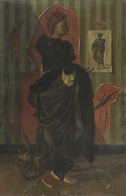 Eugene Berman, ‘Live still-life (Natura morta - Natura viva)’, 1943, Painting, Oil on Canvas, Il Ponte