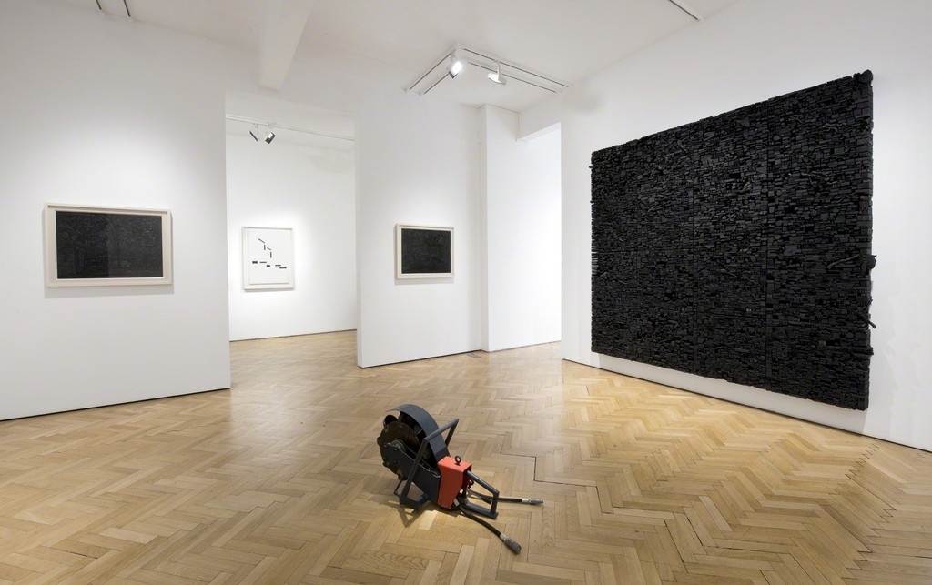 Keith Coventry, Cannes, 2006, Cottington Estate, 1997 and Nice II, 2006, Leonardo Drew, 127L, 2013 and James Capper, Porta Carva, 2012 Keith Coventry, Cannes, 2006, Cottington Estate, 1997 and Nice II, 2006, Leonardo Drew, 127L, 2013 and James Capper, Porta Carva, 2012