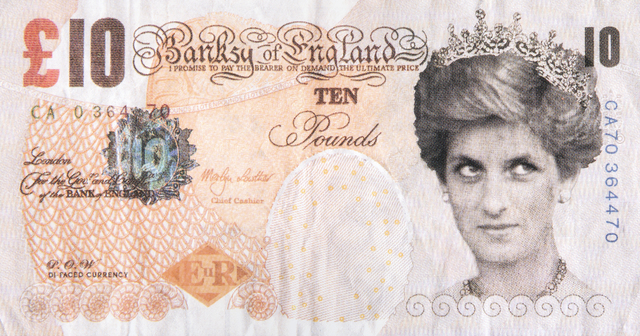 Banksy, ‘Di-Faced Tenner’, 2004, Print, Offset lithograph in colours on paper, Tate Ward Auctions