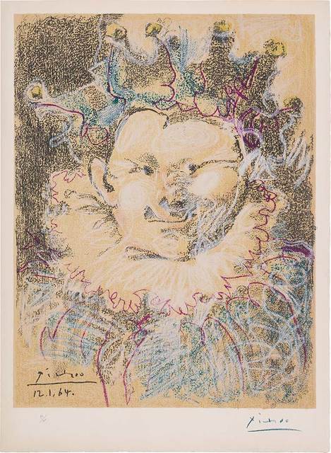 Pablo Picasso, ‘Tête De Bouffon’, 1964, Doyle