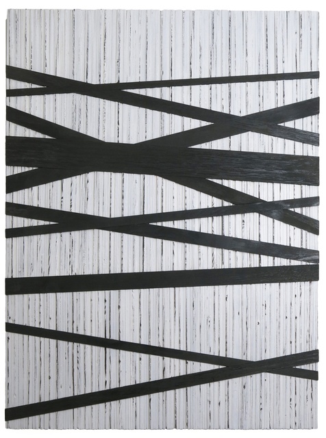 Joel Urruty, ‘Untitled #10’, Sculpture, Reclaimed Wood, Pigment, Isabella Garrucho Fine Art
