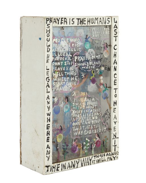 Howard Finster, ‘Diorama’, Mixed Media, Mixed media diorama, John Moran Auctioneers