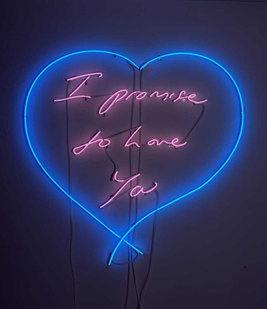 Tracey Emin - I promise to love you