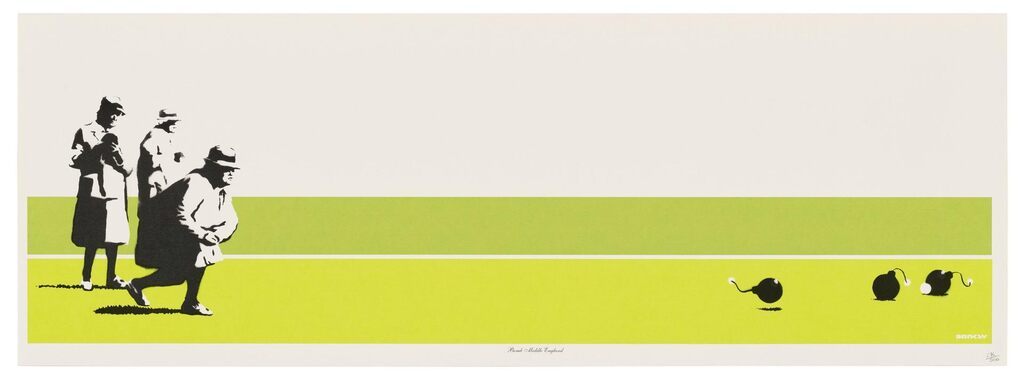 Banksy - Bomb Middle England