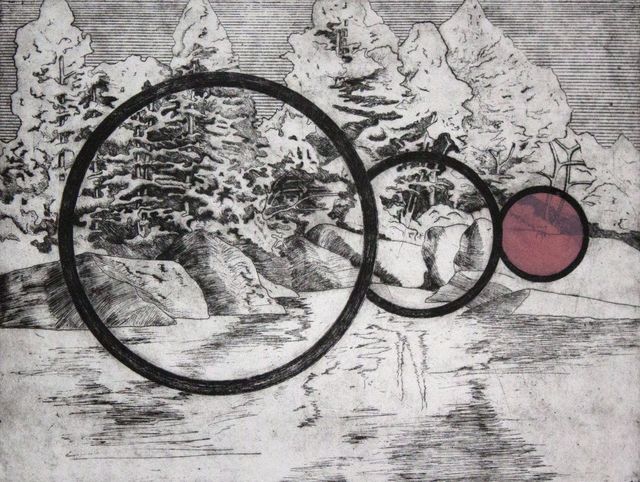 Juan Dolhare, ‘Land / Escape II’, 2016, Print, Etching, LaCa Projects