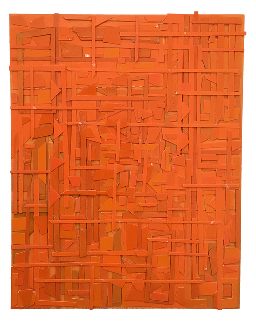 Matt Gonzalez, ‘In a radiant blaze, unto’, 2018, Drawing, Collage or other Work on Paper, Found paper collage, Dolby Chadwick Gallery
