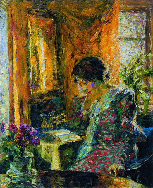 Emil Nolde, ‘Frühling im Zimmer’, 1904, Painting, Oil on canvas, Louisiana Museum of Modern Art