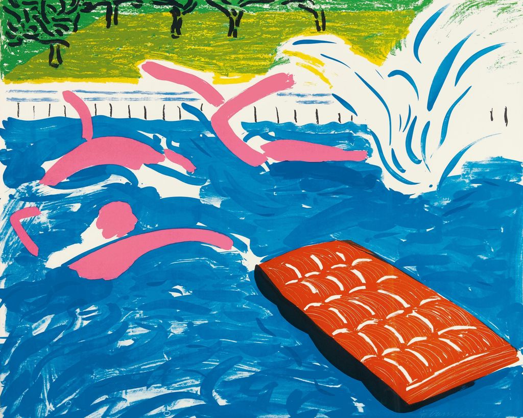 David Hockney - Afternoon Swimming