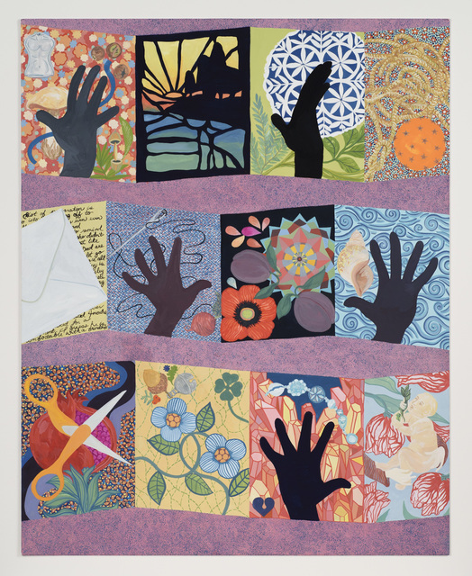 Kate Abercrombie, ‘Memory Conformity or Sisterhood’, 2020, Drawing, Collage or other Work on Paper, Gouache on paper board, Fleisher/Ollman