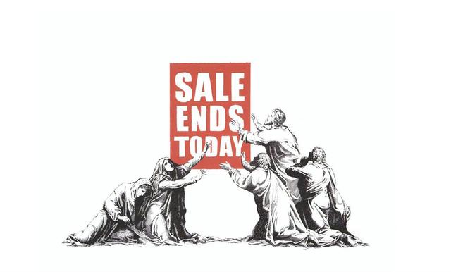 Banksy, ‘Sale Ends - Signed’, 2017, Hang-Up Gallery