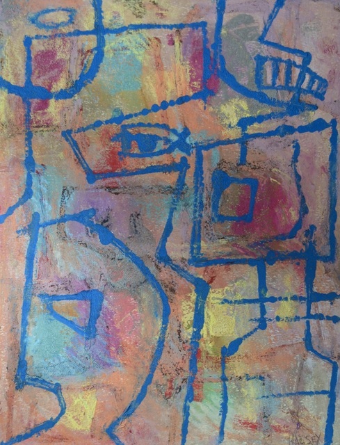 William Halsey, ‘People I’, 1992, The George Gallery