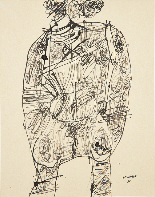 Jean Dubuffet, ‘Corps de dame’, 1950, Phillips