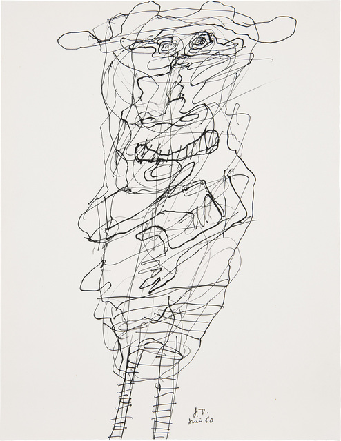 Jean Dubuffet, ‘Personnage (no. 27)’, 22068, Phillips