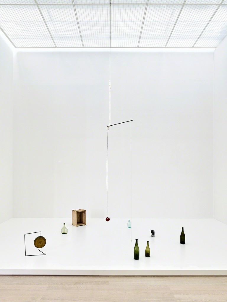 Installation view of the exhibition "Alexander Calder & Fischli/Weiss" Fondation Beyeler, Riehen/Basel, 2016 © Peter Fischli David Weiss / 2016 Calder Foundation, New York / ProLitteris, Zurich. Photograph by Mark Niedermann Installation view of the exhibition "Alexander Calder & Fischli/Weiss" Fondation Beyeler, Riehen/Basel, 2016 © Peter Fischli David Weiss / 2016 Calder Foundation, New York / ProLitteris, Zurich. Photograph by Mark Niedermann