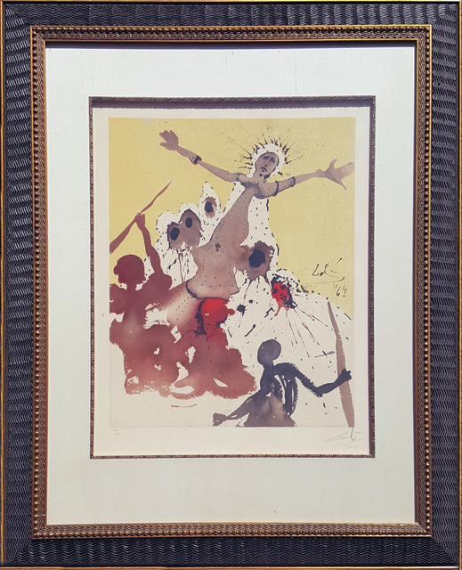 Salvador Dalí, ‘Aliyah: Arise, Barak and Lead’, 1968, Print, Lithograph, Osceola Gallery