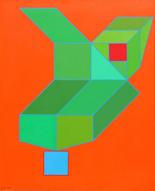 Achille Perilli, ‘Eccolo!’, 2006, Mixed Media, Mixed media on canvas, Ambrosiana Casa d'Aste