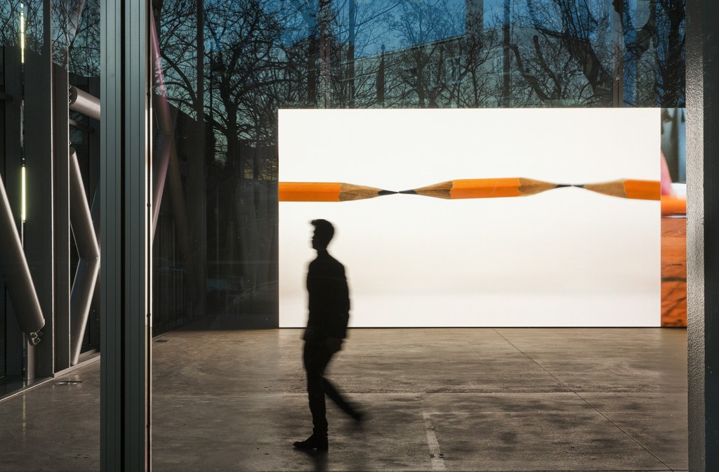View of the exhibition Bruce Nauman, Fondation Cartier pour l’art contemporain, 2015. Visuel © Luc Boegly View of the exhibition Bruce Nauman, Fondation Cartier pour l’art contemporain, 2015. Visuel © Luc Boegly