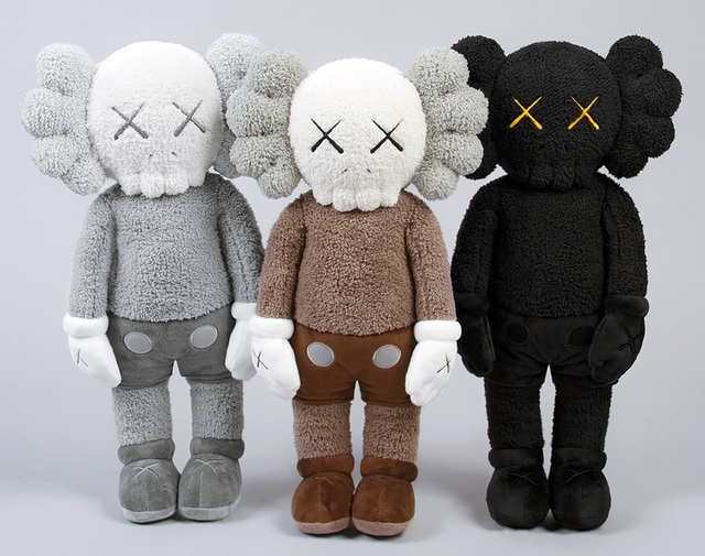 kaws stuffed animal