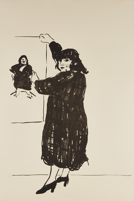 David Hockney, ‘Ann Looking at Her Picture’, 1980, Phillips