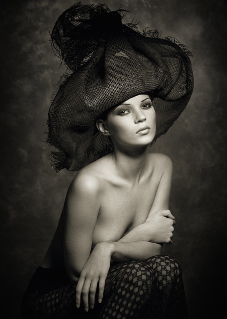 Albert Watson, ‘Kate Moss with Hat’, 1993, CAMERA WORK