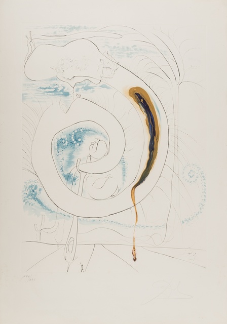 Salvador Dalí, ‘Vision Planetaire et scatologique, the Conquest of the Cosmos (M.&L.645)’, 1974, Forum Auctions