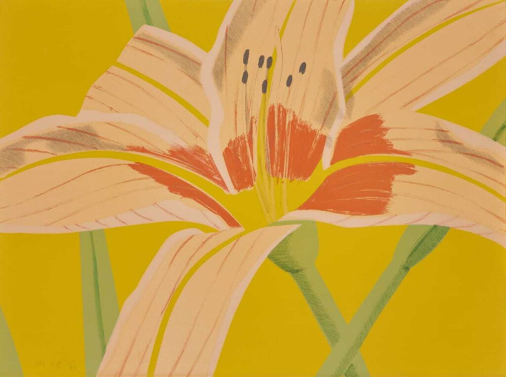 Alex Katz - Day Lily I