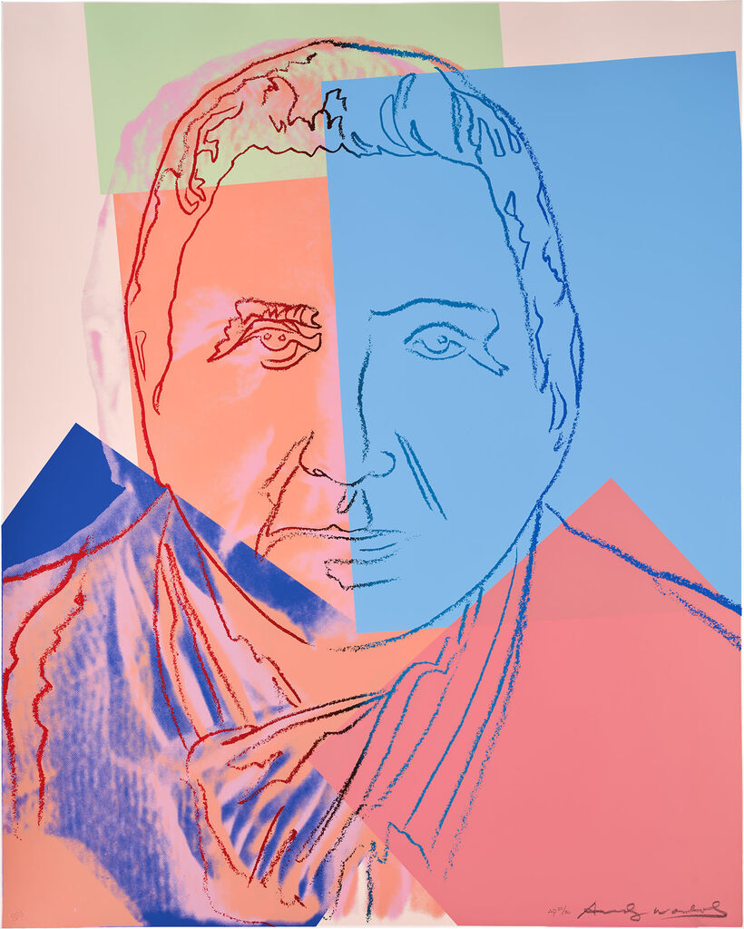 Andy Warhol - Gertrude Stein, from Ten Portraits of Jews of the Twentieth Century (F. & S. 227)