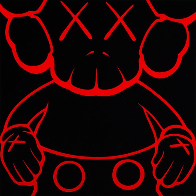 KAWS, ‘Untitled (Orange companion)’, Print, Lithograph in colors on paper, Heritage Auctions