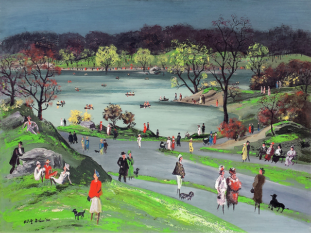 Adolf Arthur Dehn, ‘Central Park’, Robert Funk Fine Art