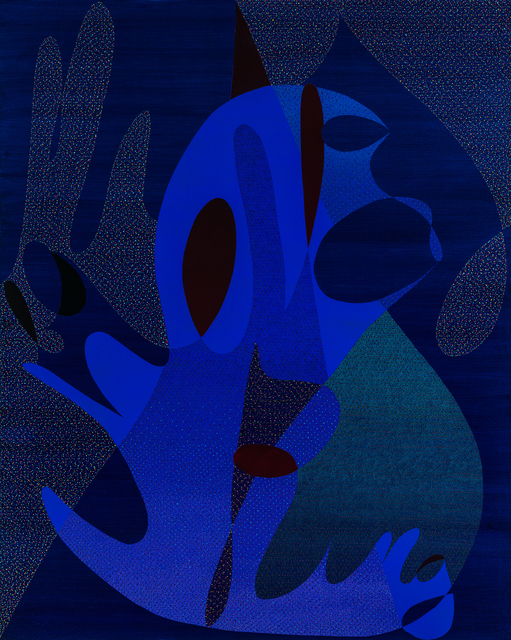 JJ Miyaoka-Pakola, ‘SMH’, 2018, Painting, Acrylic and urethane on canvas, Morgan Lehman Gallery