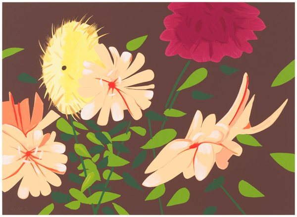 Alex Katz, ‘Late Summer Flowers’, 2013, Nikola Rukaj Gallery