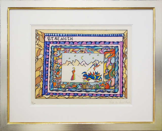 Niki de Saint Phalle, ‘Tarot - Strenght Card’, 1988, Print, Silkscreen, Galerie Kellermann
