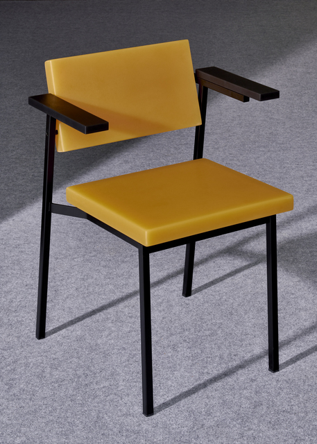 Sabine Marcelis, ‘SE69 Chair’, 2019, Design/Decorative Art, Semi-polished acrylic polyester resin, square tubular powder coated frame, Etage Projects