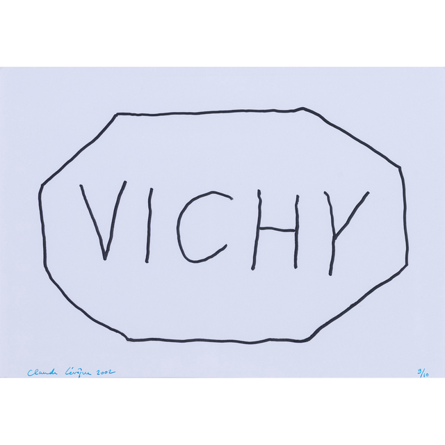 Claude Lévêque, ‘Vichy’, 2002, Photography, Digital print in black, PIASA