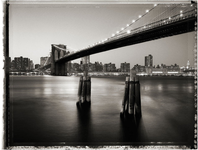 Christopher Thomas, ‘Brooklyn Bridge IV’, 2009, Print, Pigment Print on Arches Aquarelle paper, Galerie Commeter / Persiehl & Heine