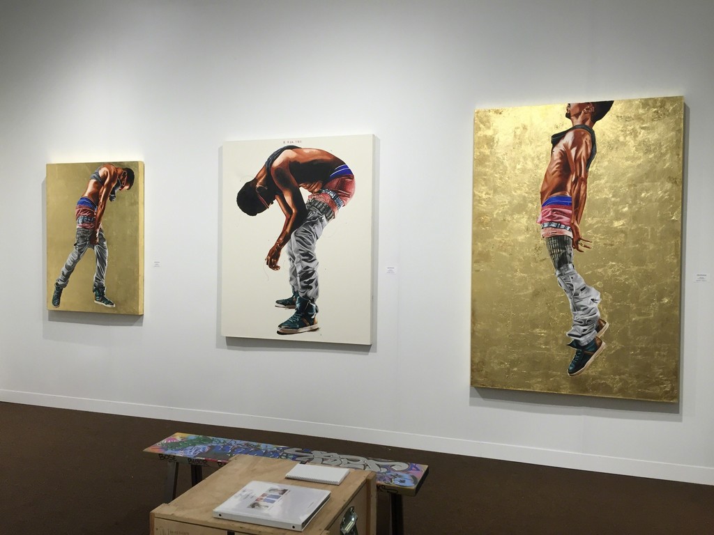 Fahamu Pecou: (from left) "Defiance", "Breathe", "And Still I Rise" Fahamu Pecou: (from left) "Defiance", "Breathe", "And Still I Rise"