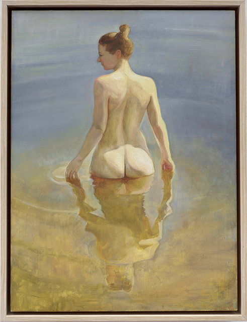 David Molesky, ‘Still Pond’, 2018, Painting, Oil on wood Panel, Andra Norris Gallery