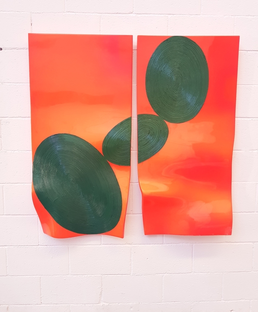 Santiago Villanueva, ‘E.V.9FOSFO- VERDE ’, 2018, Diana Lowenstein Gallery